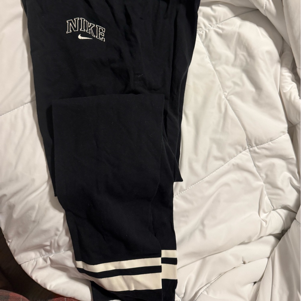 Nike Black Joggers with Logo